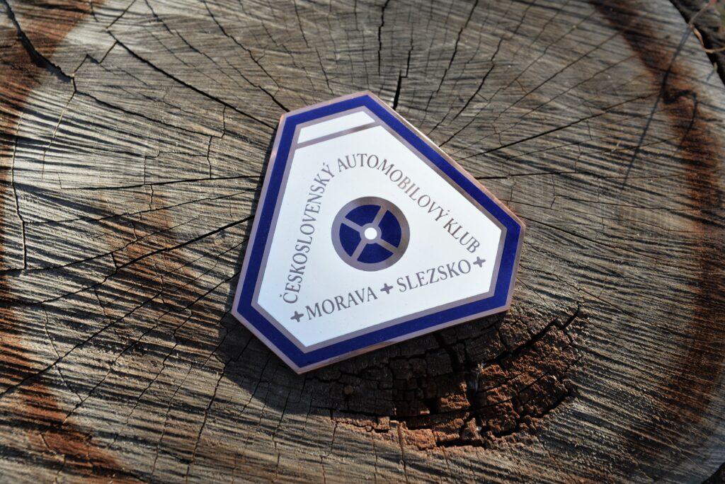 Pravý smalt • Genuine Enamel – ČAMS plaketa